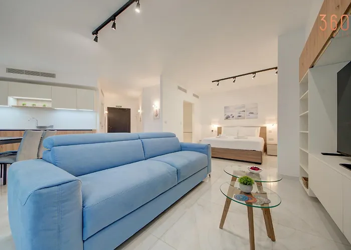 The Official Mercury - Beautiful 1br Lux By 360 Estates Apartment Saint Julian's